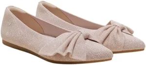 VIVAIA Azura Pointed-Toe Bow Women Casual Flats Slip on Comfortable Shoes