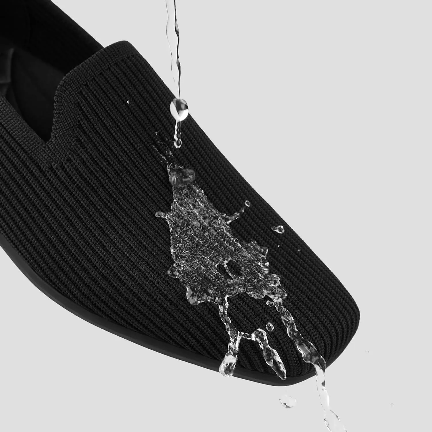 VIVAIA Samanth Walker Women's Casual Flats Slip on Washable Loafer Flats Shoes Comfortable Square-Toe Style