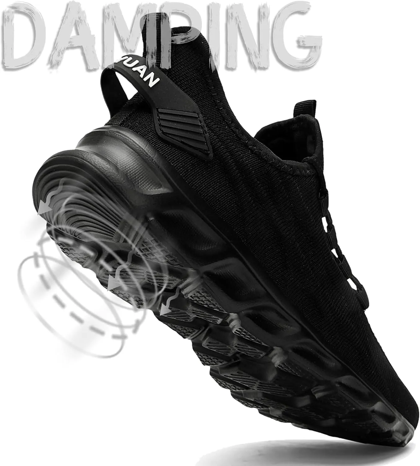 WCIDFY Men's Running Shoes Gym Tennis Work Shoes for Men Mesh Lightweight Athletic Sports Fashion Workout Casual Sneakers