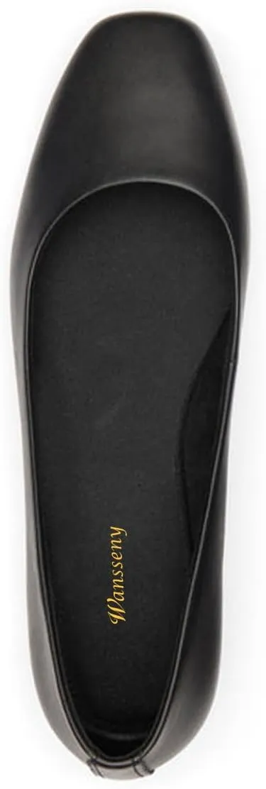 Women Classic Round Toe Slip on Comfortable Flats Soft Insole Casual Walking Daily Commuting Shoes Size 4-16 US