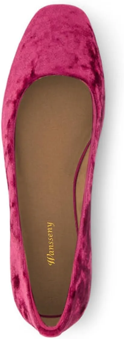Women Classic Round Toe Slip on Comfortable Flats Soft Insole Casual Walking Daily Commuting Shoes Size 4-16 US