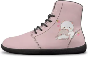 Women Men High Top Barefoot Shoes Lace Up Anti-Slip Active Sneakers