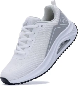 Womens Air Walking Shoes with Arch Support Tennis Orthotic Comfortable Sneakers for Plantar Fasciitis Pain Relief US 6-11