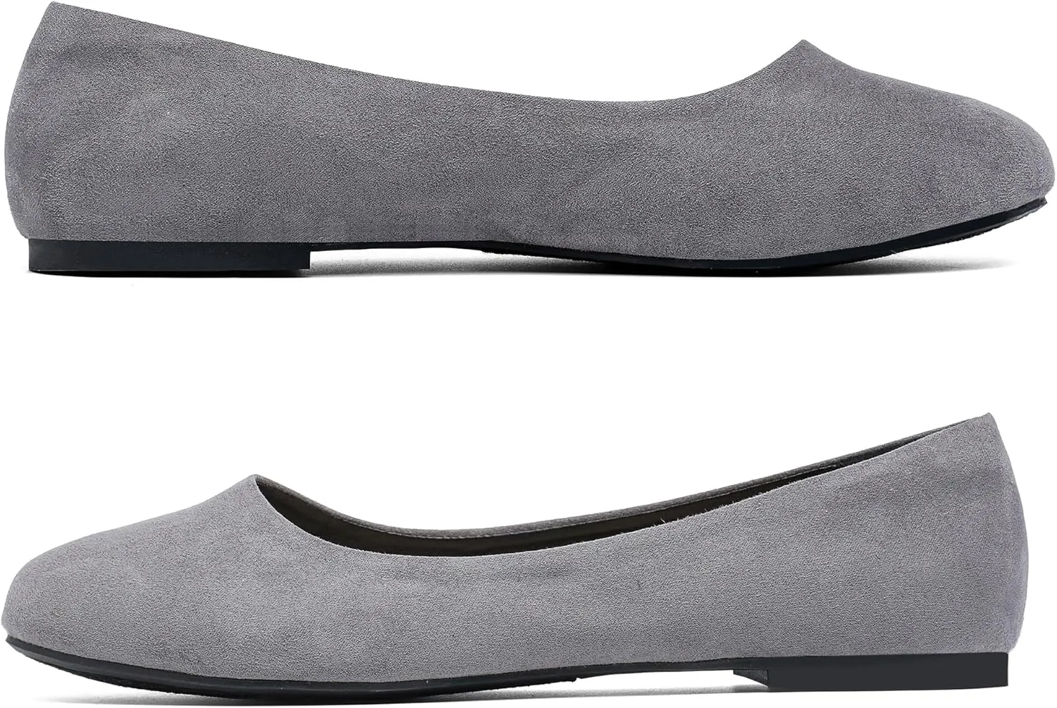 Women's Ballet Flats Shoes, Dress Shoes for Women Round Toe Comfort Light Weight Slip-On Shoes