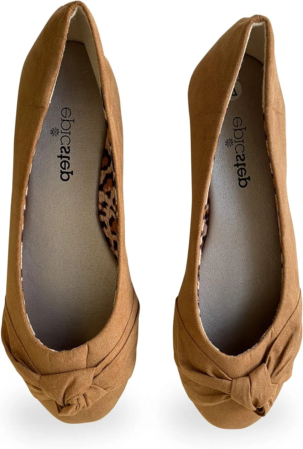 Women's flats with knot front Cute Ballet Flats for Women Casual or Dressy shoes for women Comfortable flats womens shoes