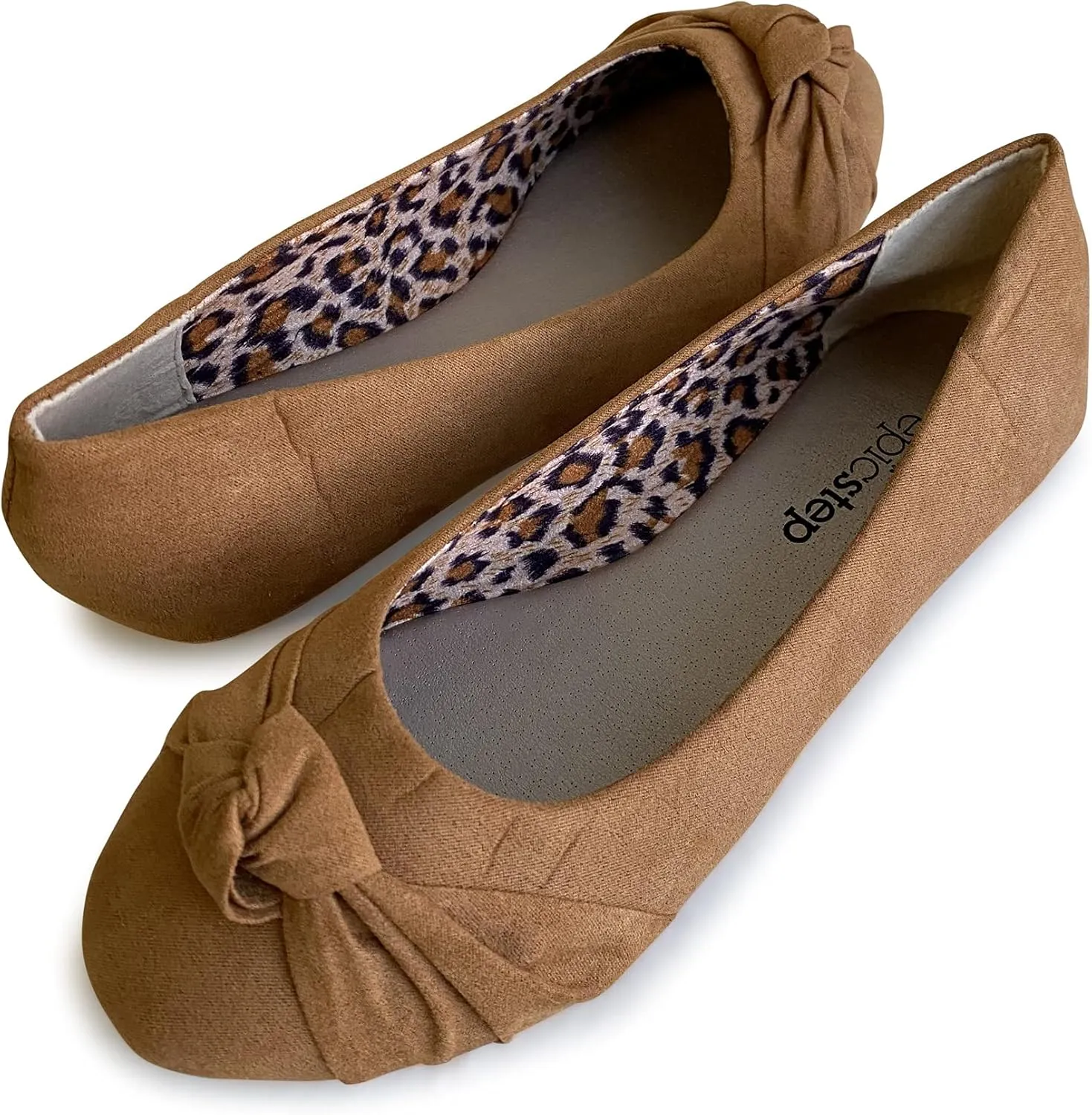 Women's flats with knot front Cute Ballet Flats for Women Casual or Dressy shoes for women Comfortable flats womens shoes