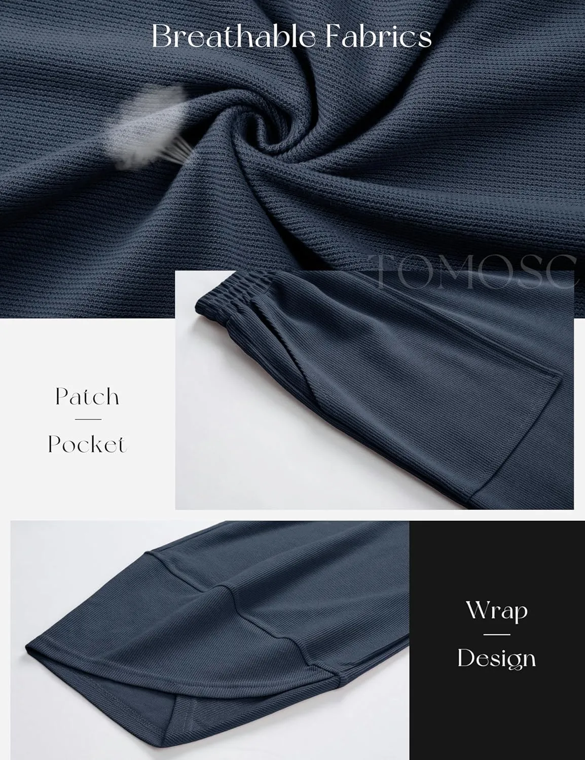 Womens Harem Pants Summer Casual 2025 Elastic Waist Palazzo Baggy Pants Wide Leg Sweatpants with Pockets