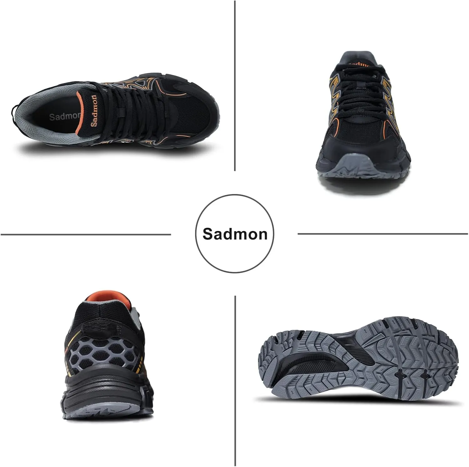 Women's Non-Slip Trail Running Shoes Support Sneakers Tennis Shoes Casual Walking Sneakers