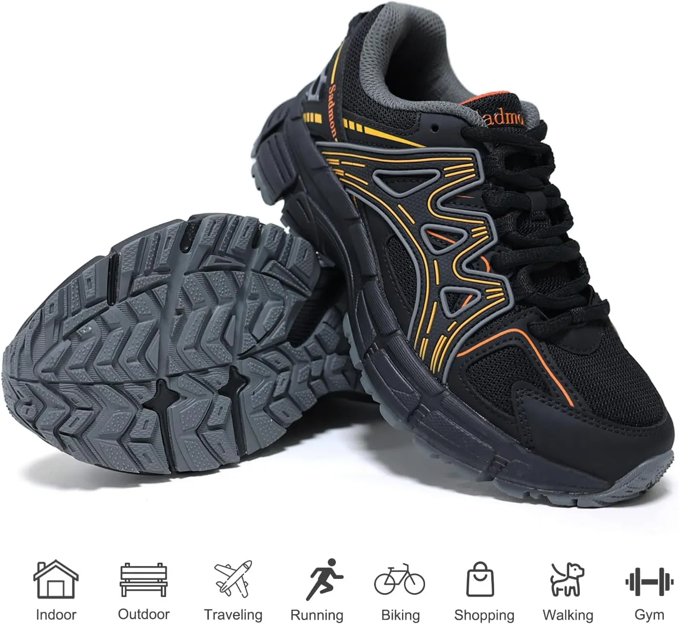 Women's Non-Slip Trail Running Shoes Support Sneakers Tennis Shoes Casual Walking Sneakers