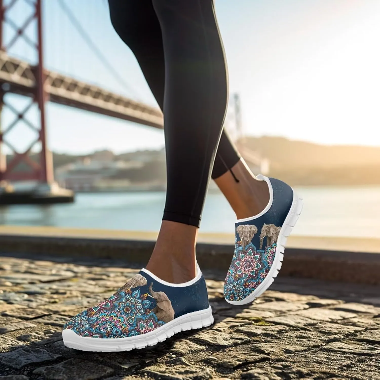 Women's Slip-on Low Top Casual Loafers Comfortable Travel Walking Shoes Non Slip Sports Running Sneakers US 5.5-11.5