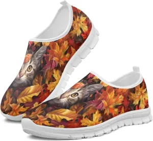 Women's Slip On Sneakers Comfortable Casual Walking Flat Shoes Low-Cut Loafers Breathable Outdoor Sports Running Shoes US 5.5-11.5