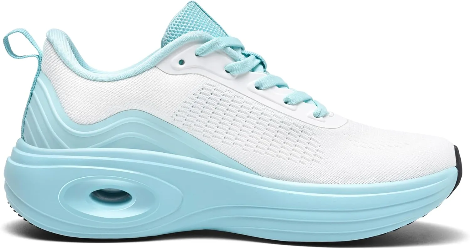 Women's Walking Shoes Comfortable Supportive Running Tennis Shoes Athletic Breathable Non Slip Lightweight Sneakers