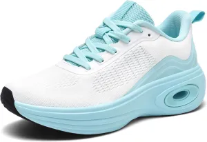 Women's Walking Shoes Comfortable Supportive Running Tennis Shoes Athletic Breathable Non Slip Lightweight Sneakers