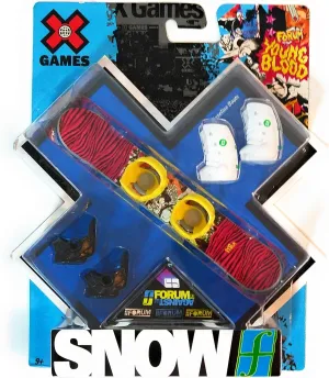 X Games Snow Finger Snowboard Constant Boots Forum, Thirtytwo, Burton, Bullet, Dominant, Youngblood, Leopard, Eighties, Manual Performance (N6700)
