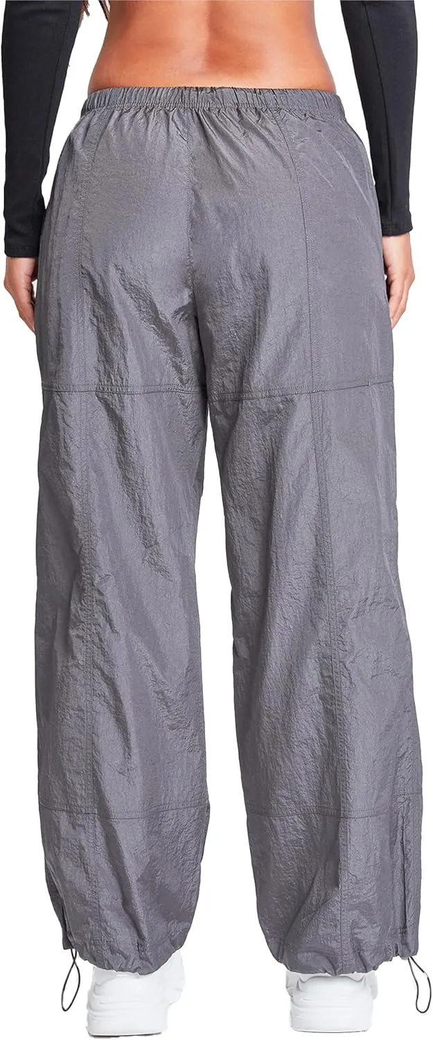 YMI Jeans Women's Pull-on Nylon Parachute Pants